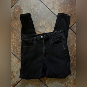 American Eagle Super High Rise Jeggings 2 Short